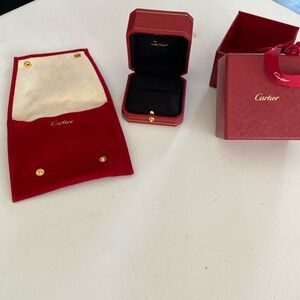 Original Cartier boxes ribbon bag